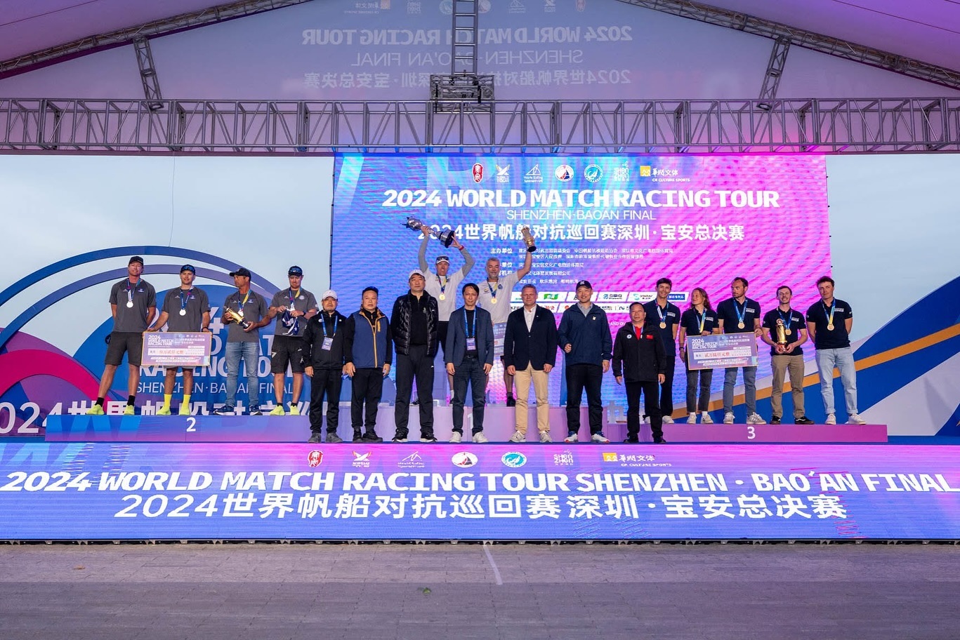 Ian Williams Wins the Eighth Match Racing World Championship!